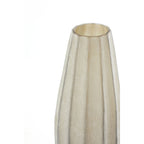 Vaas Ø17,5x44,5 cm BRADLEY glas licht bruin