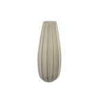 Vaas Ø17,5x44,5 cm BRADLEY glas licht bruin